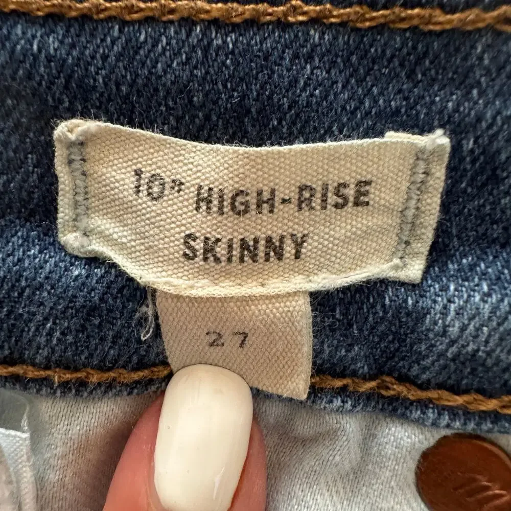 Madewell Jeans Women's Blue Denim 10